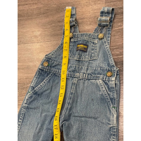 Vintage 70s Union Made OshKosh B'gosh Denim Overalls - Picture 8 of 9
